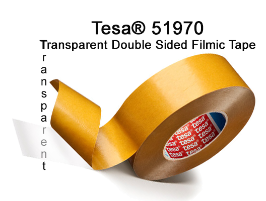 TESAFIX Double Sided Mounting Tape Colour White
