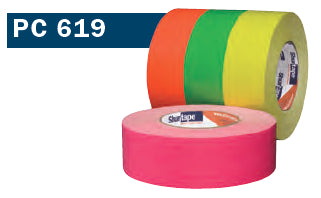 Shurtape PC-619 Fluorescent Cloth Duct Tape - Clearance On Cases