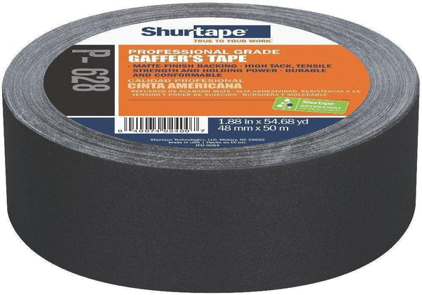 Shurtape P-628 Cloth Gaffer's Tape-TapeMonster